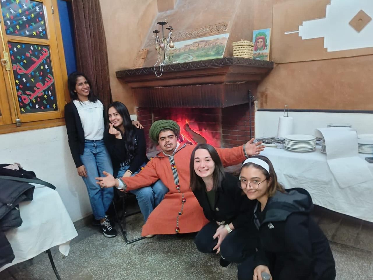 Momentos junto al fuego